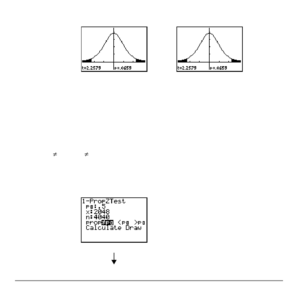 Propztest | Texas Instruments TI-84 User Manual | Page 352 / 696