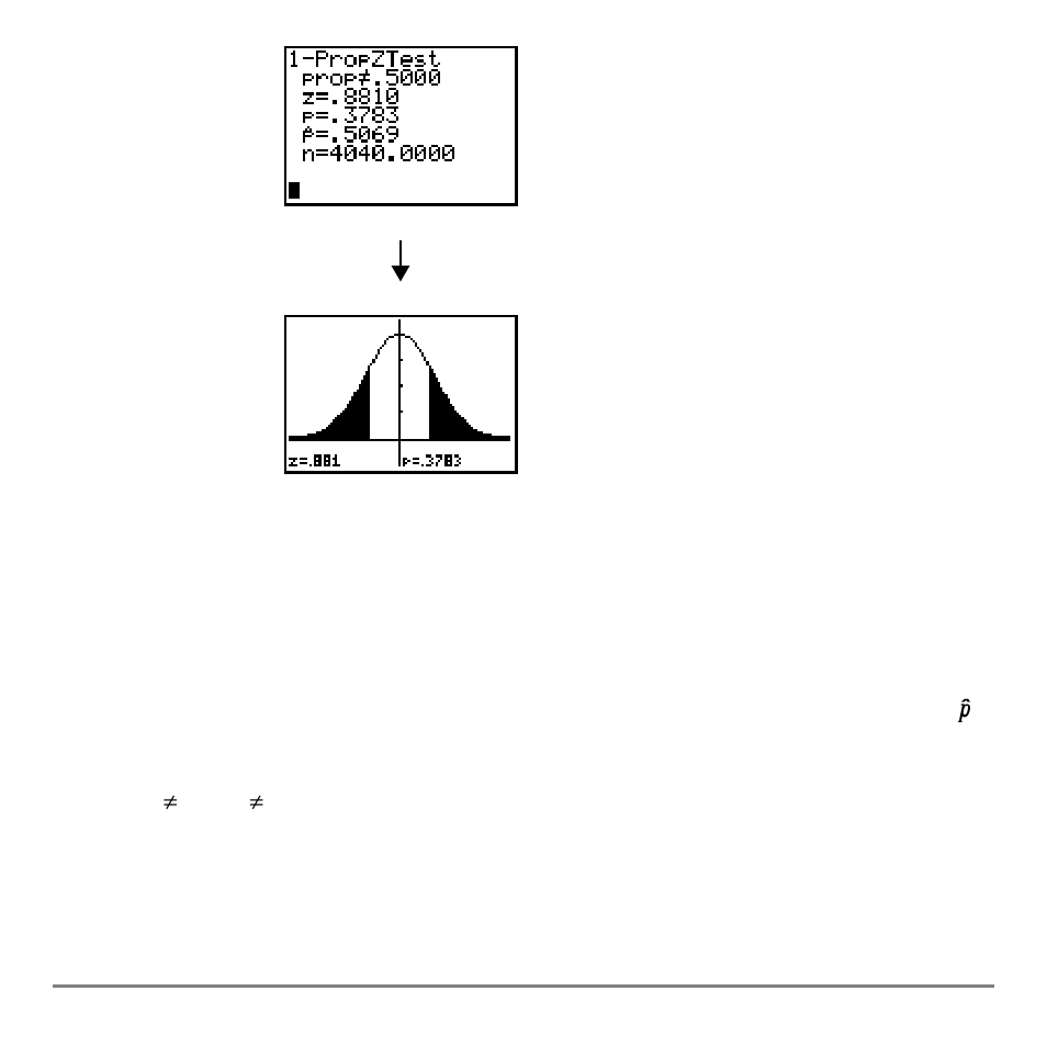 Propztest | Texas Instruments TI-84 User Manual | Page 353 / 696