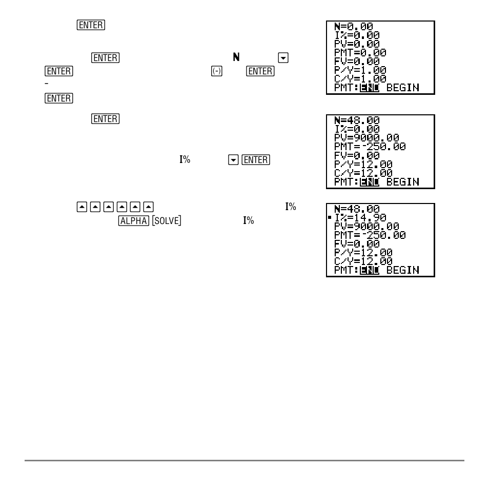 Getting started: computing compound interest | Texas Instruments TI-84 User Manual | Page 392 / 696