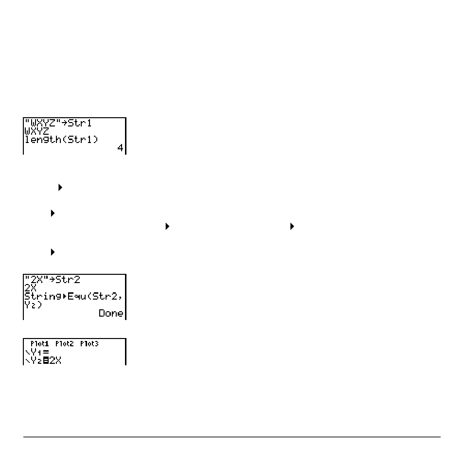 Length, String4equ | Texas Instruments TI-84 User Manual | Page 423 / 696