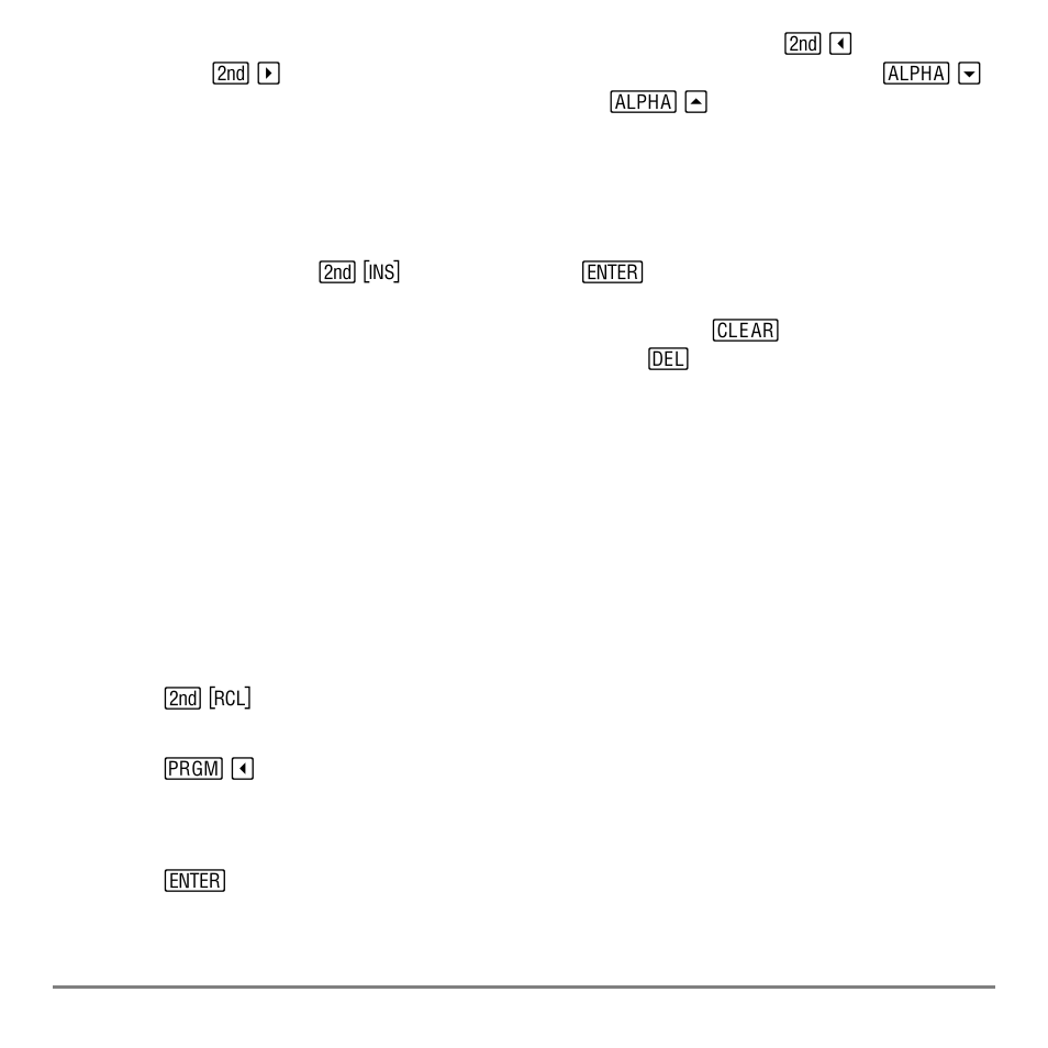 Inserting and deleting command lines, Copying and renaming programs, Copying and renaming a program | Texas Instruments TI-84 User Manual | Page 436 / 696