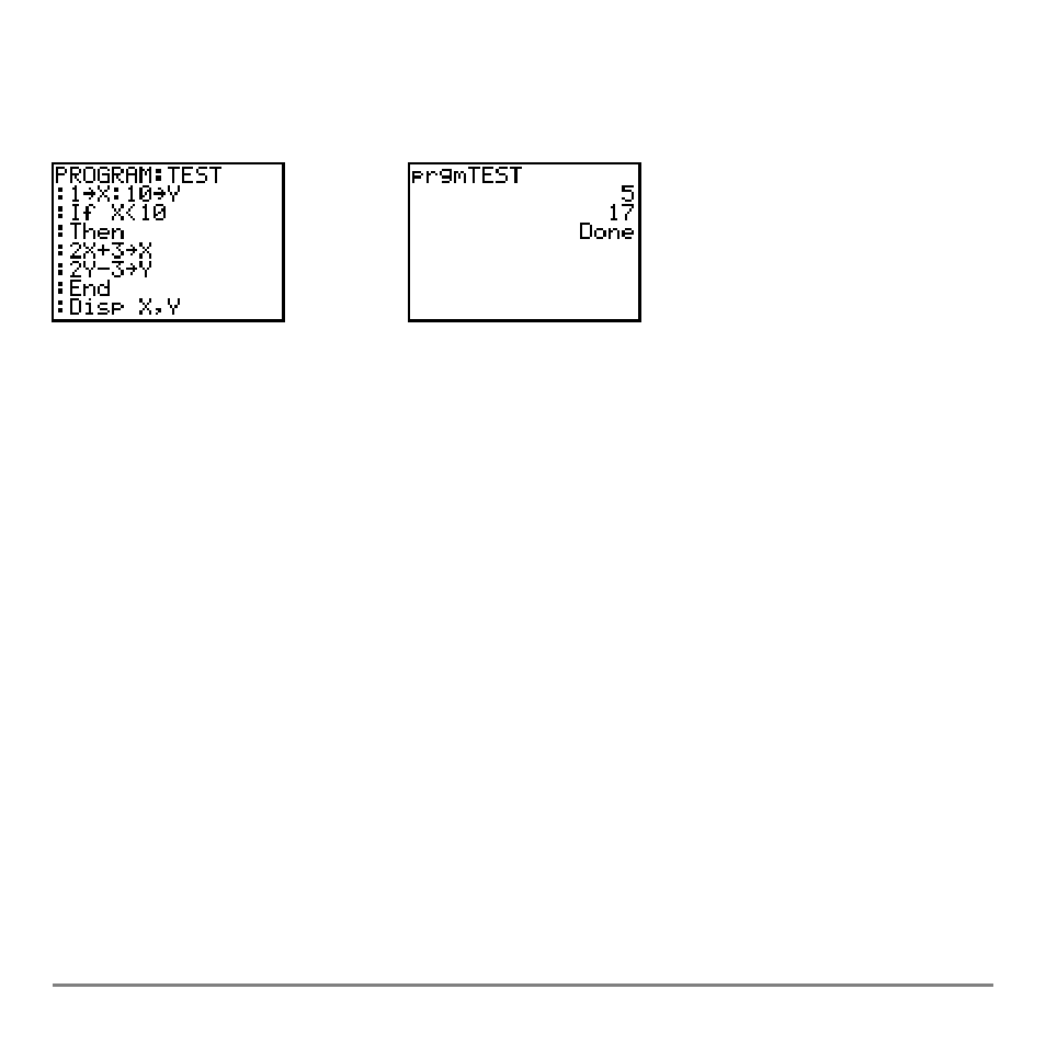 If-then-else | Texas Instruments TI-84 User Manual | Page 441 / 696