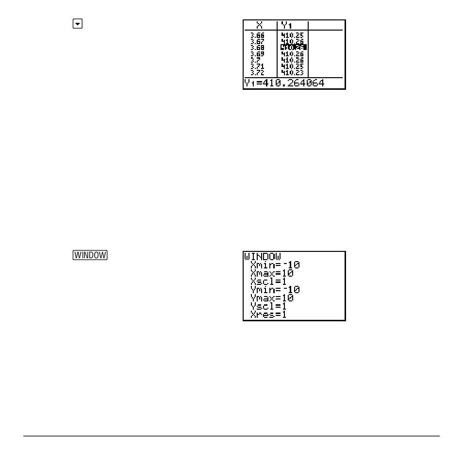 Setting the viewing window | Texas Instruments TI-84 User Manual | Page 473 / 696