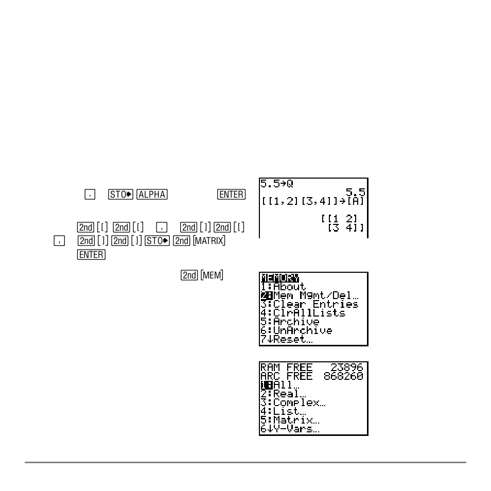 Chapter 19: communication link, Getting started: sending variables, Chapter 19 | Texas Instruments TI-84 User Manual | Page 550 / 696