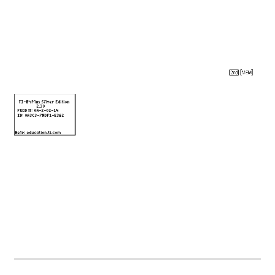 Ti-84 plus identification code, Backups | Texas Instruments TI-84 User Manual | Page 647 / 696