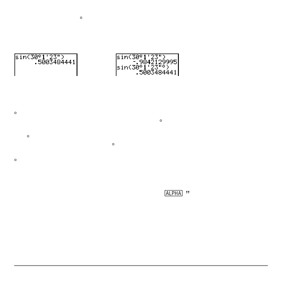 Degree, Radians | Texas Instruments TI-84 User Manual | Page 88 / 696
