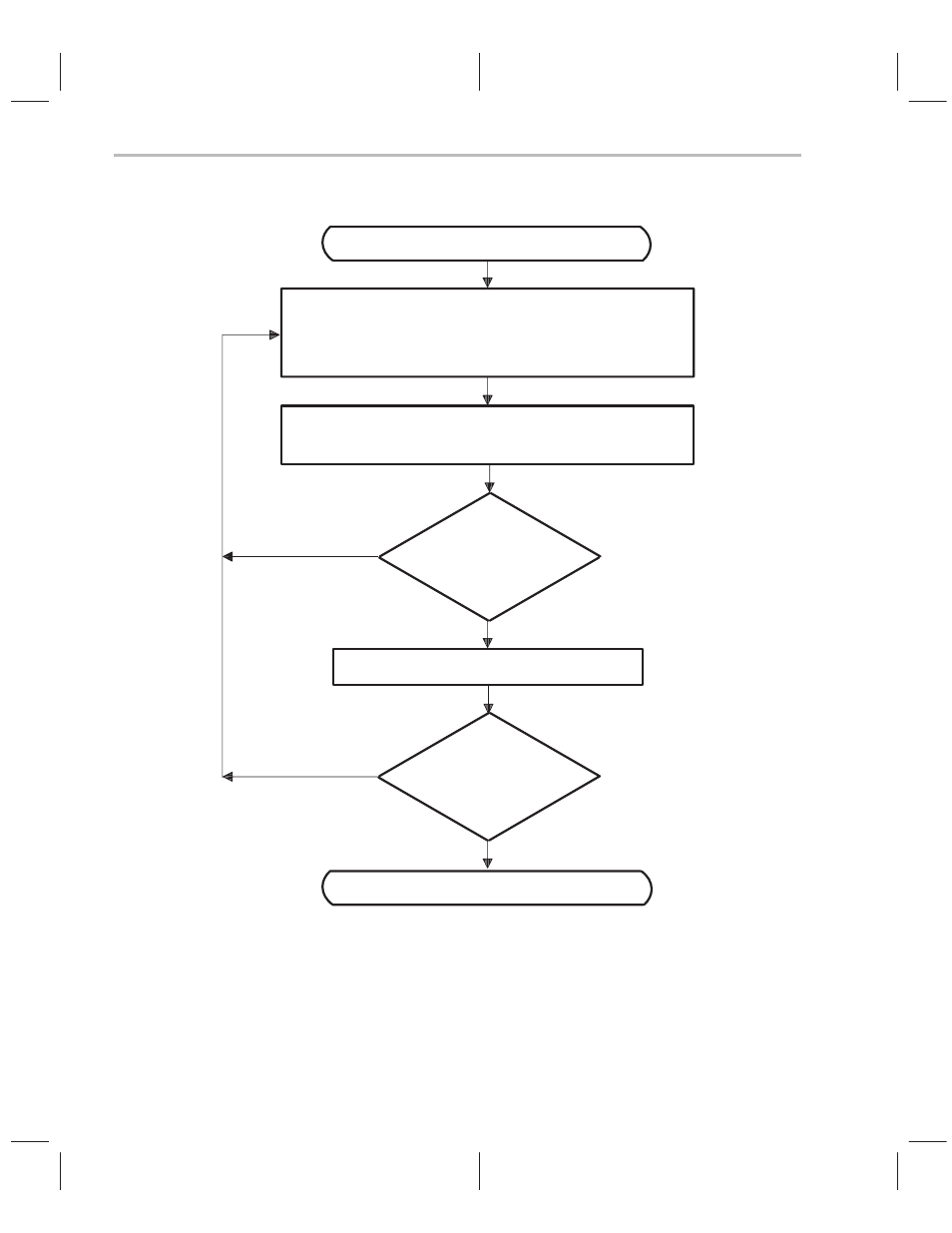 Figure d–1. tms320 rom code submittal flow chart | Texas Instruments TMS320C2XX User Manual | Page 511 / 587