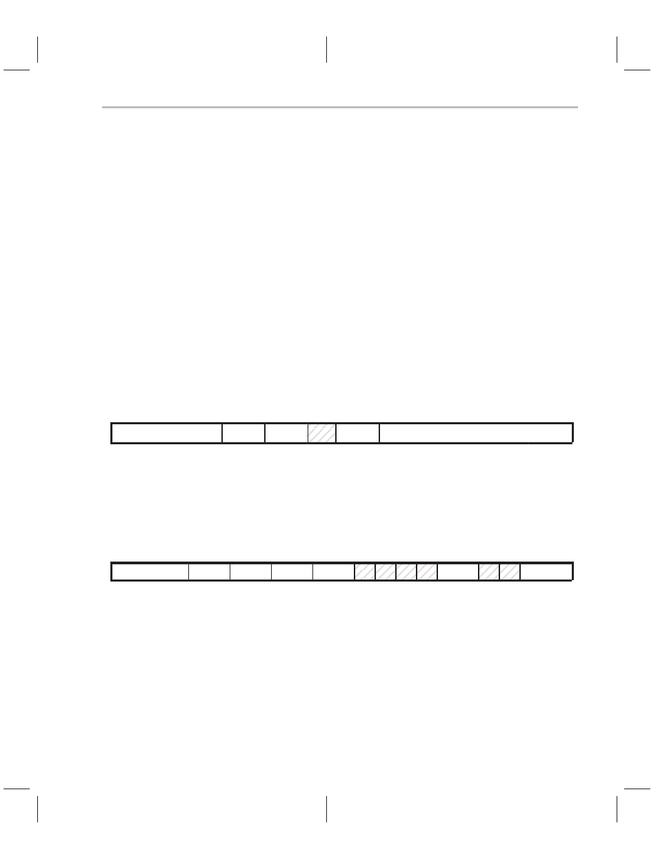 Status registers st0 and st1, 5 status registers st0 and st1, Figure 3–10. status register st0 | Figure 3–11.status register st1 | Texas Instruments TMS320C2XX User Manual | Page 60 / 587