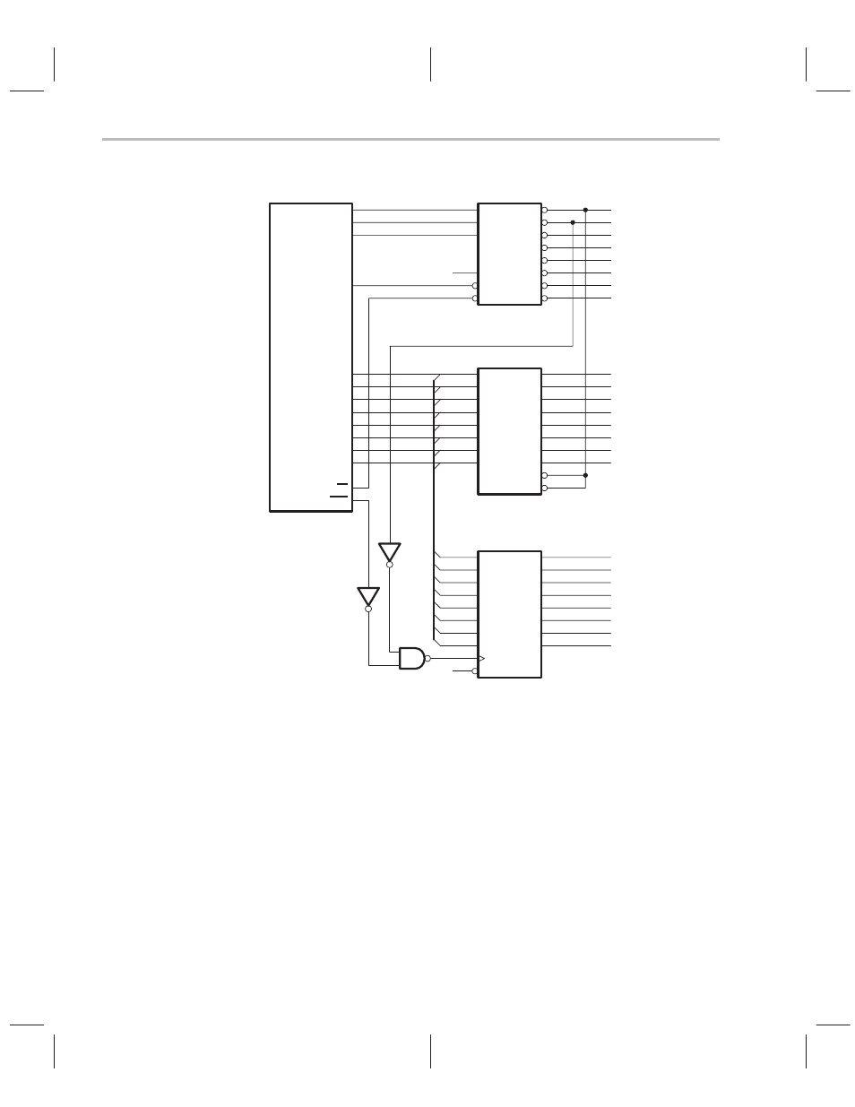 Figure 4–13. i/o port interface circuitry | Texas Instruments TMS320C2XX User Manual | Page 88 / 587