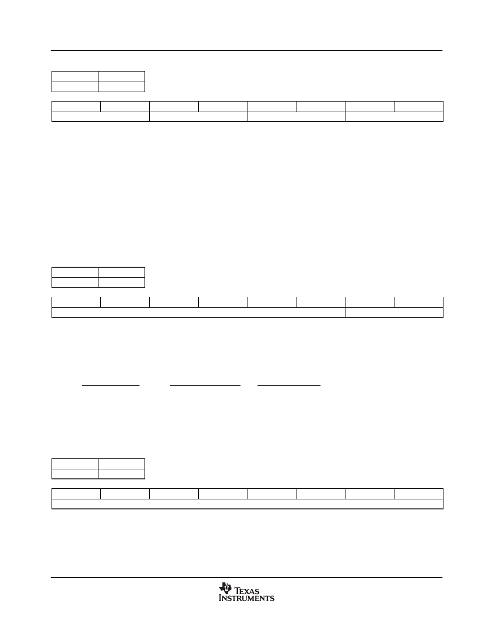 8 luminance processing control 2 register, 9 luminance processing control 3 register, 10 luminance brightness register | Texas Instruments TVP5147M1PFP User Manual | Page 43 / 100