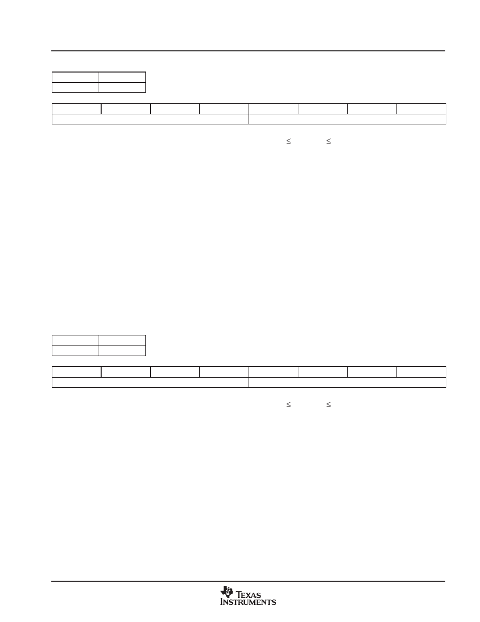 42 afe coarse gain for ch 3 register, 43 afe coarse gain for ch 4 register | Texas Instruments TVP5147M1PFP User Manual | Page 59 / 100