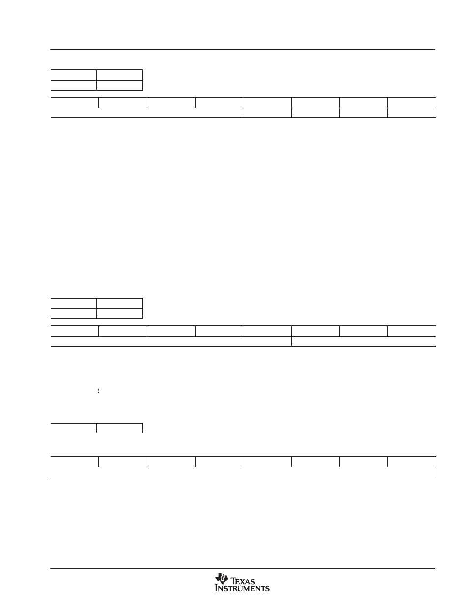 50 back-end agc control register, 51 agc decrement speed control register, 52 rom version register | Texas Instruments TVP5147M1PFP User Manual | Page 63 / 100