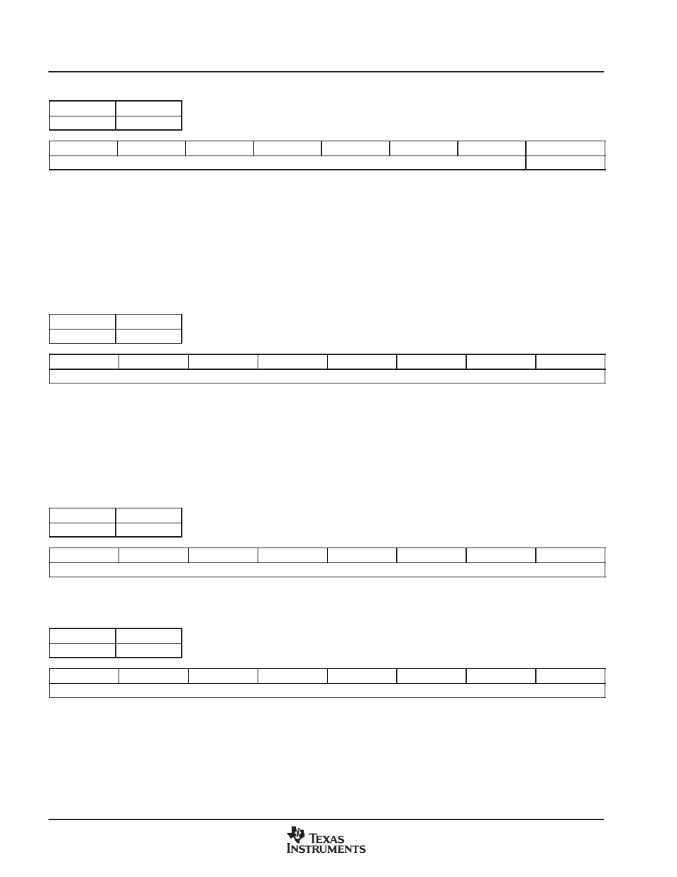 77 vdp full field enable register, 78 vdp full field mode register | Texas Instruments TVP5147M1PFP User Manual | Page 74 / 100