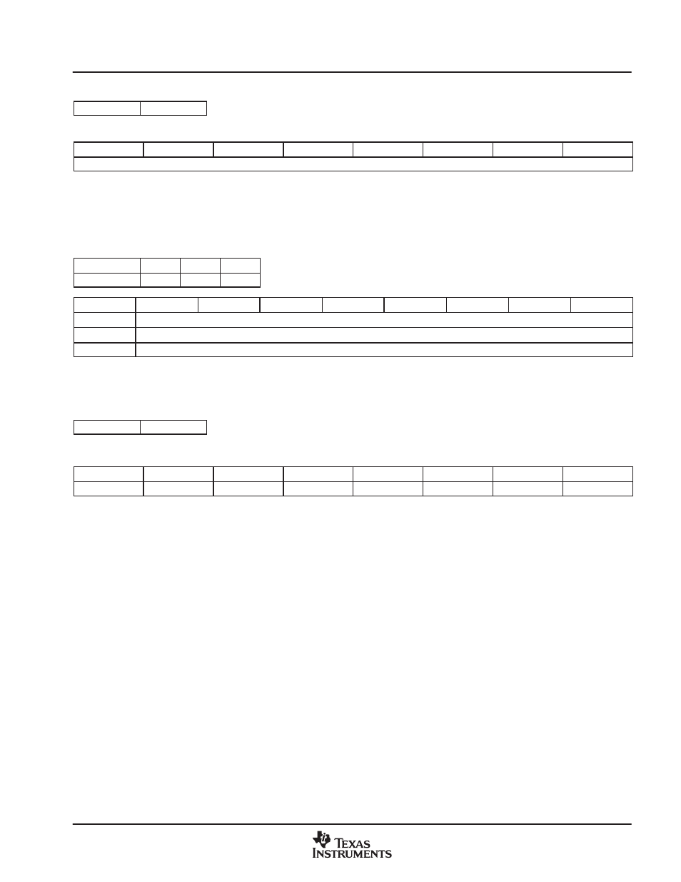 81 fifo read data register, 82 vbus address access register, 83 interrupt raw status 0 register | Texas Instruments TVP5147M1PFP User Manual | Page 75 / 100