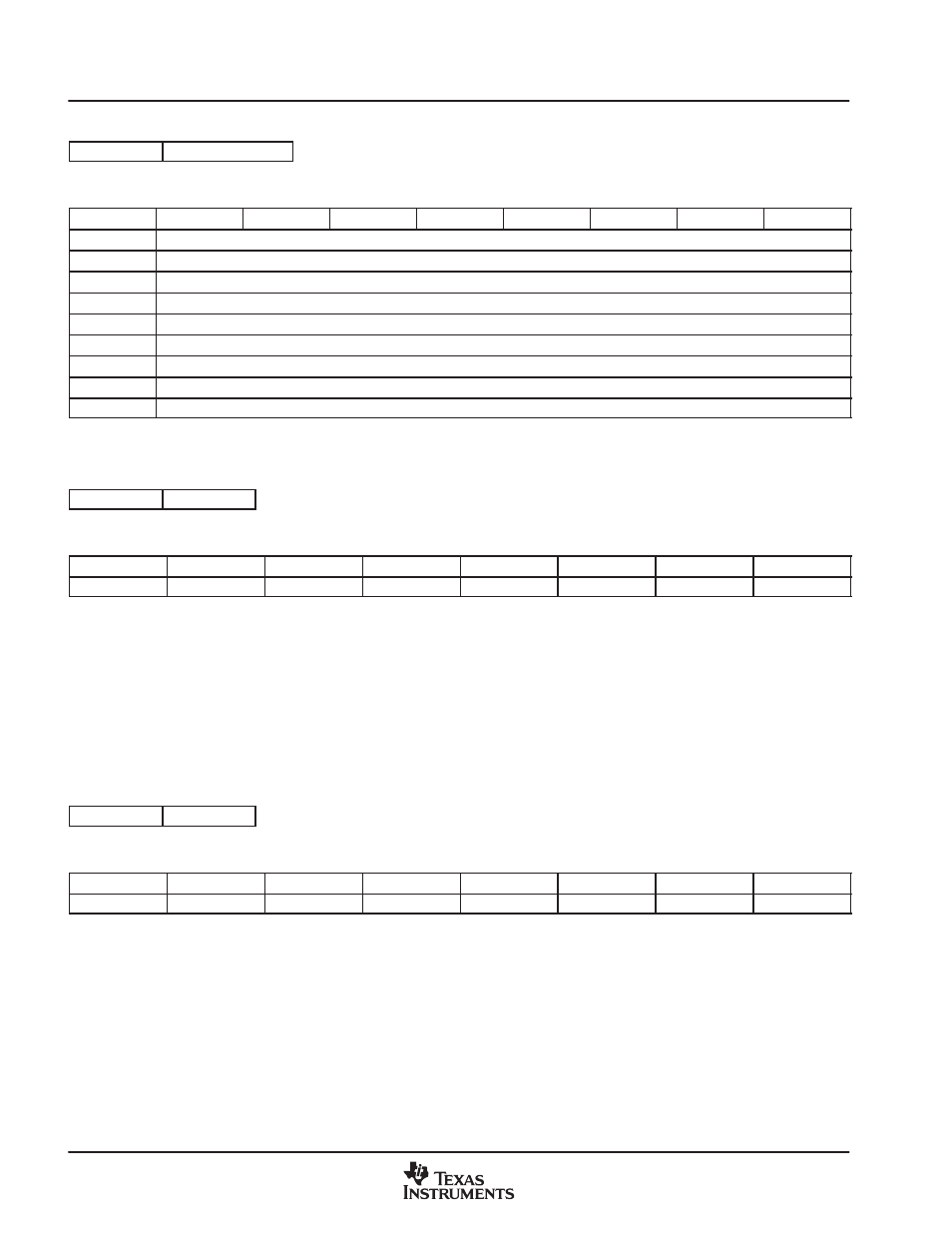 3 vdp vitc data register, 4 vdp v-chip tv rating block 1 register, 5 vdp v-chip tv rating block 2 register | Texas Instruments TVP5147M1PFP User Manual | Page 82 / 100