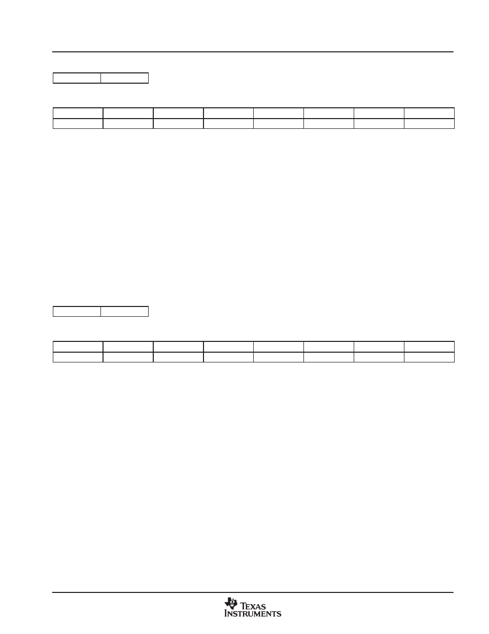 6 vdp v-chip tv rating block 3 register, 7 vdp v-chip mpaa rating data register | Texas Instruments TVP5147M1PFP User Manual | Page 83 / 100