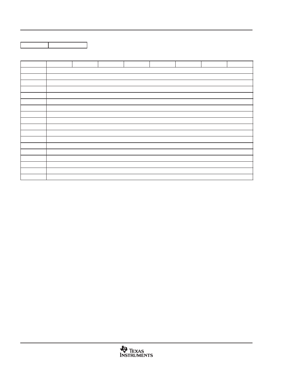 8 vdp general line mode and line address register | Texas Instruments TVP5147M1PFP User Manual | Page 84 / 100