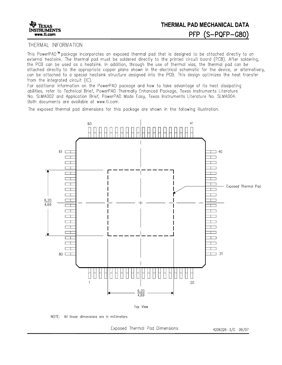 Texas Instruments TVP5147M1PFP User Manual | Page 99 / 100