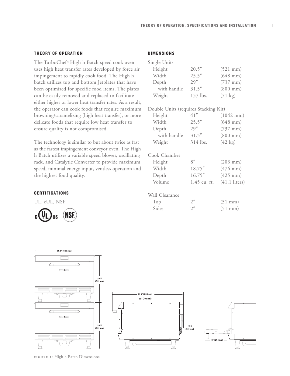 TurboChef Technologies High h Batch User Manual | Page 13 / 117