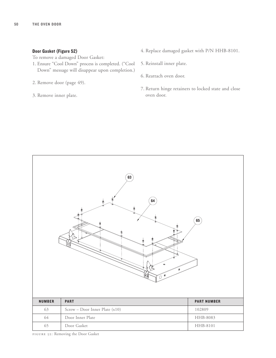 TurboChef Technologies High h Batch User Manual | Page 70 / 117