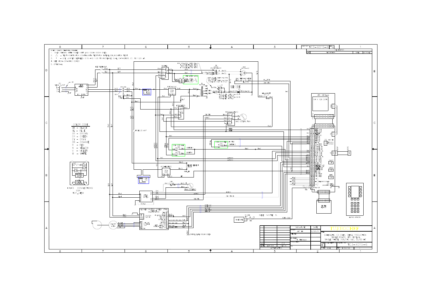 TurboChef Technologies C3/CMulti User Manual | Page 101 / 105