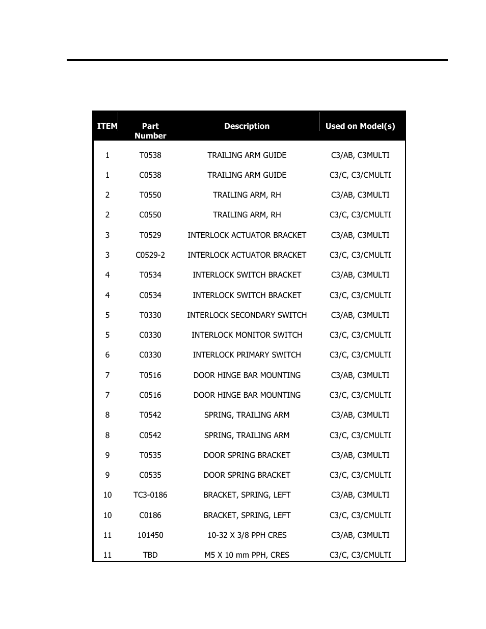 Cook door | TurboChef Technologies C3/CMulti User Manual | Page 55 / 105