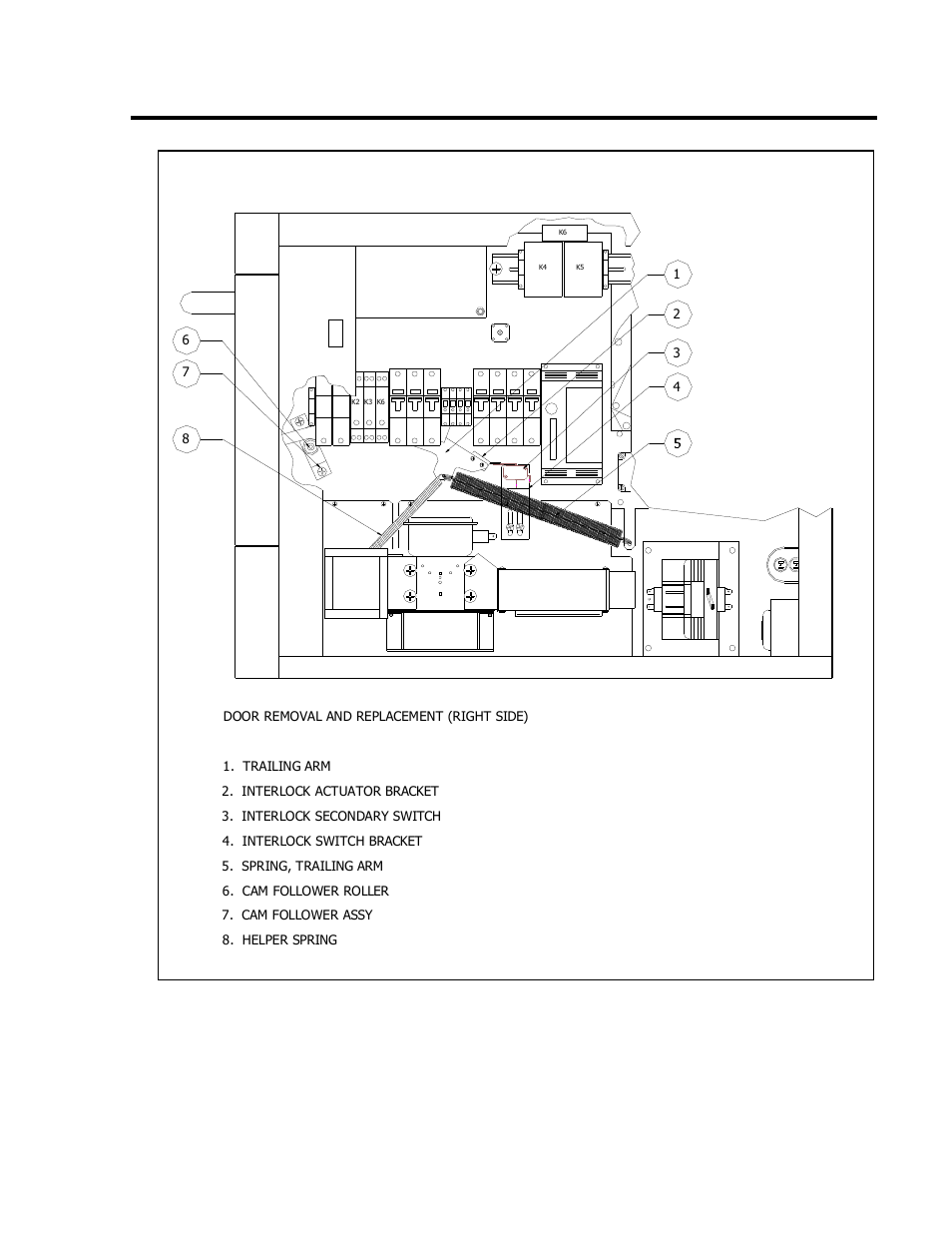 Cook door | TurboChef Technologies C3/CMulti User Manual | Page 57 / 105