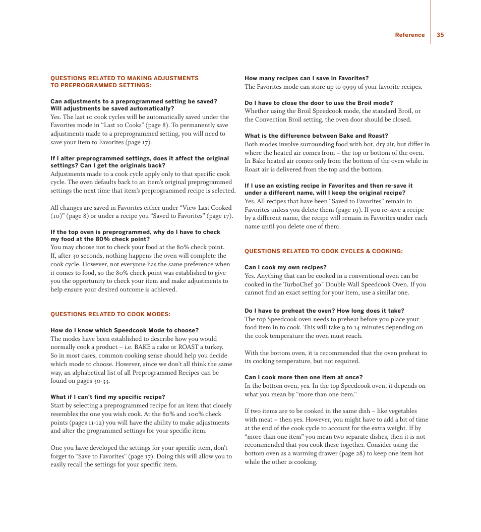 TurboChef Technologies TDO30 * 240 User Manual | Page 41 / 48