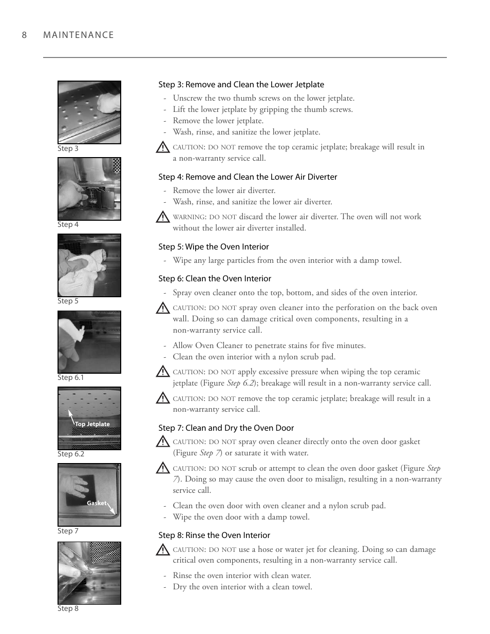 TurboChef Technologies Trubochef i5 User Manual | Page 16 / 34