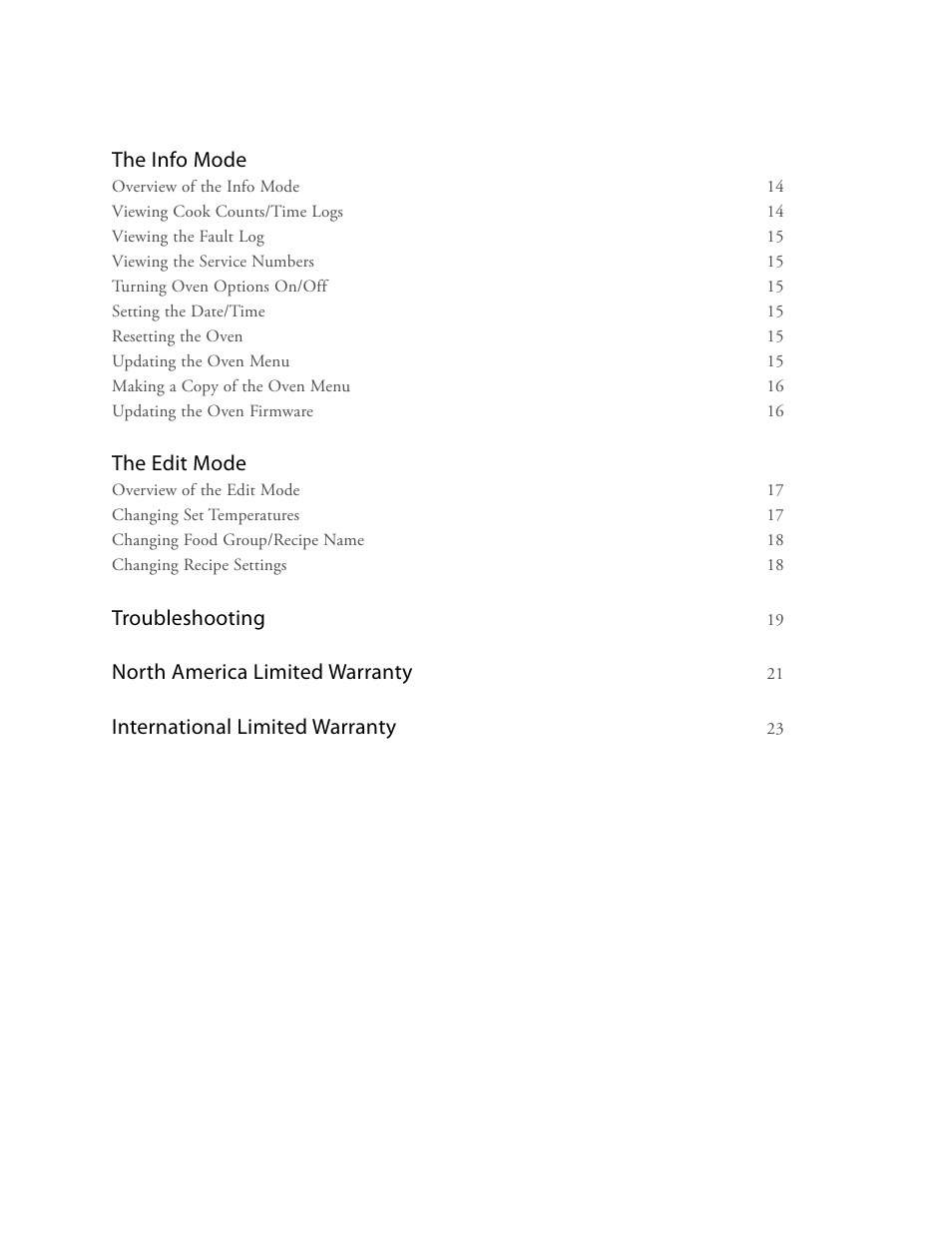 TurboChef Technologies Trubochef i5 User Manual | Page 6 / 34