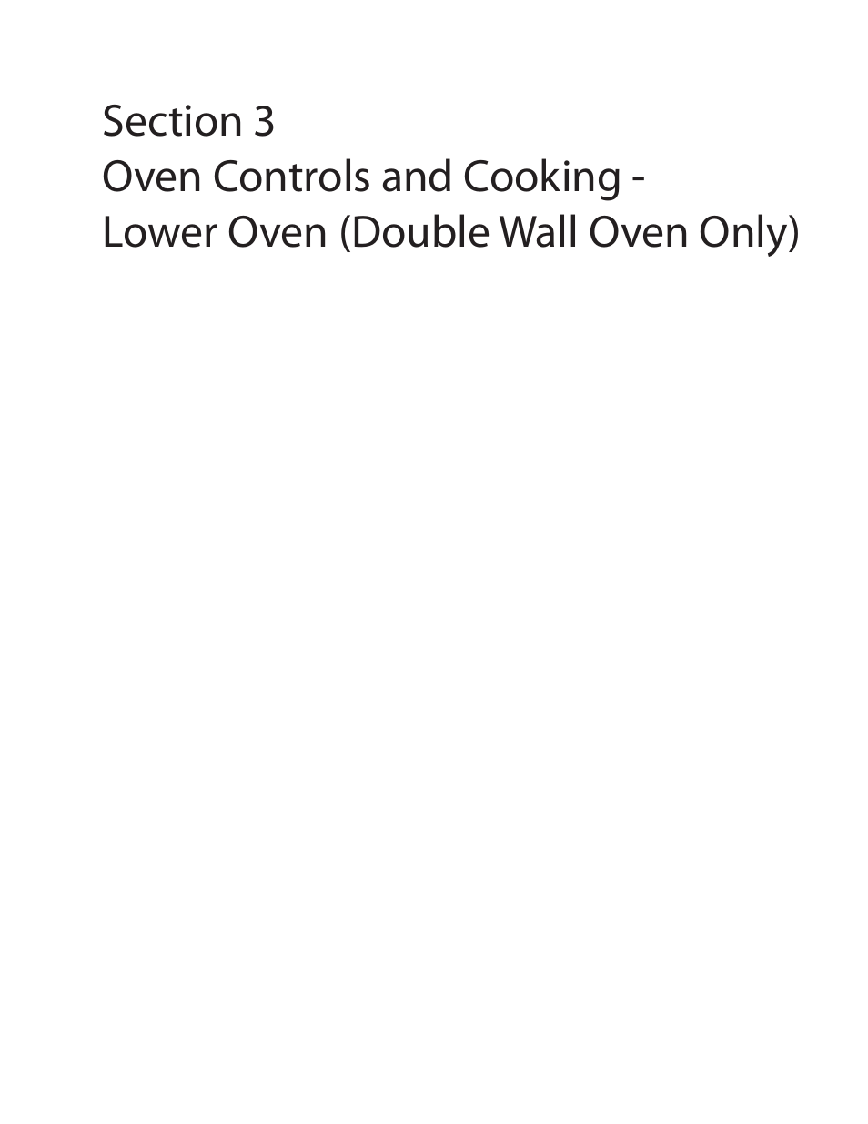 TurboChef Technologies Residential Single and Double Wall Oven User Manual | Page 35 / 124