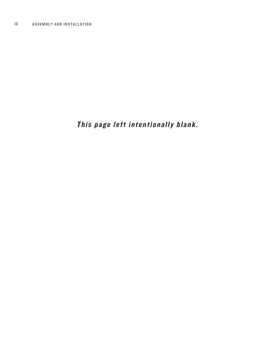 This page left intentionally blank | TurboChef Technologies Tornado User Manual | Page 20 / 48