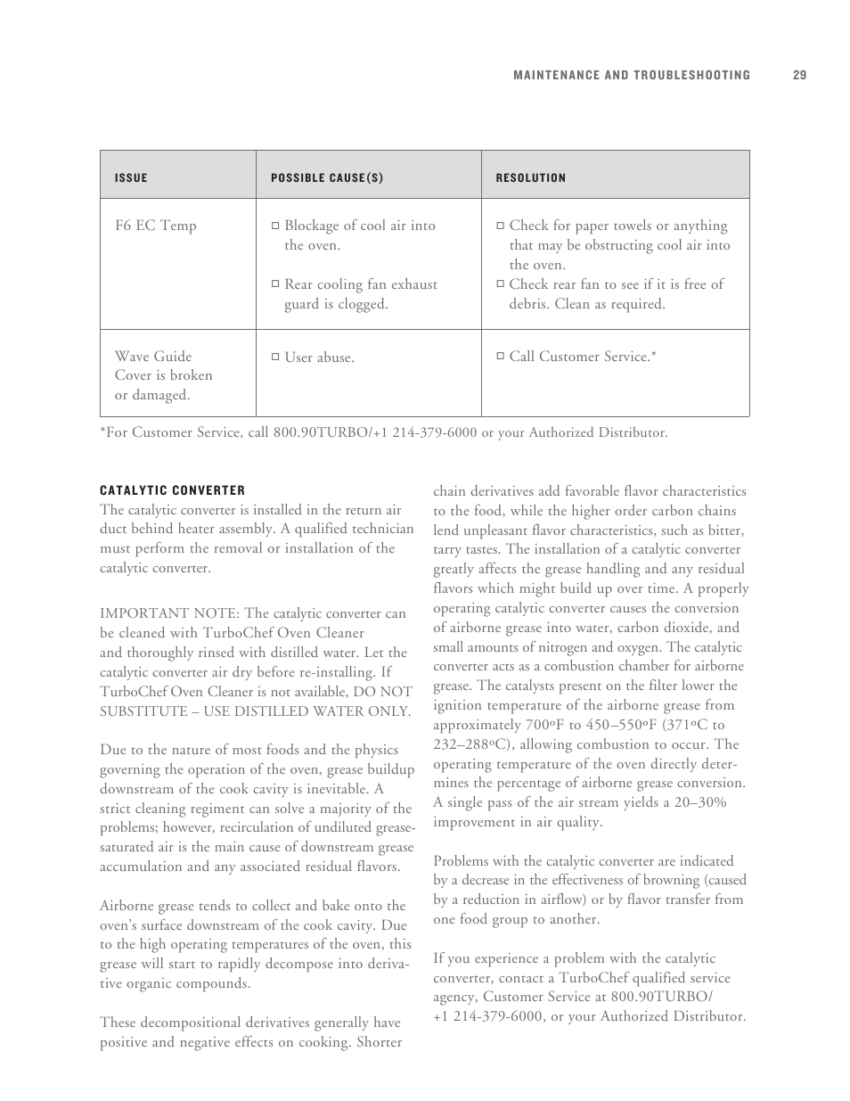 TurboChef Technologies Tornado User Manual | Page 39 / 48