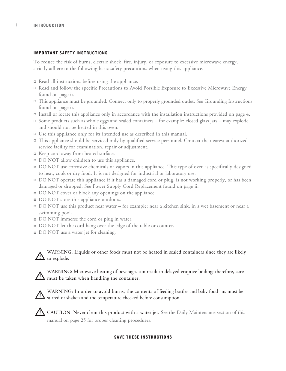 TurboChef Technologies Tornado User Manual | Page 8 / 48