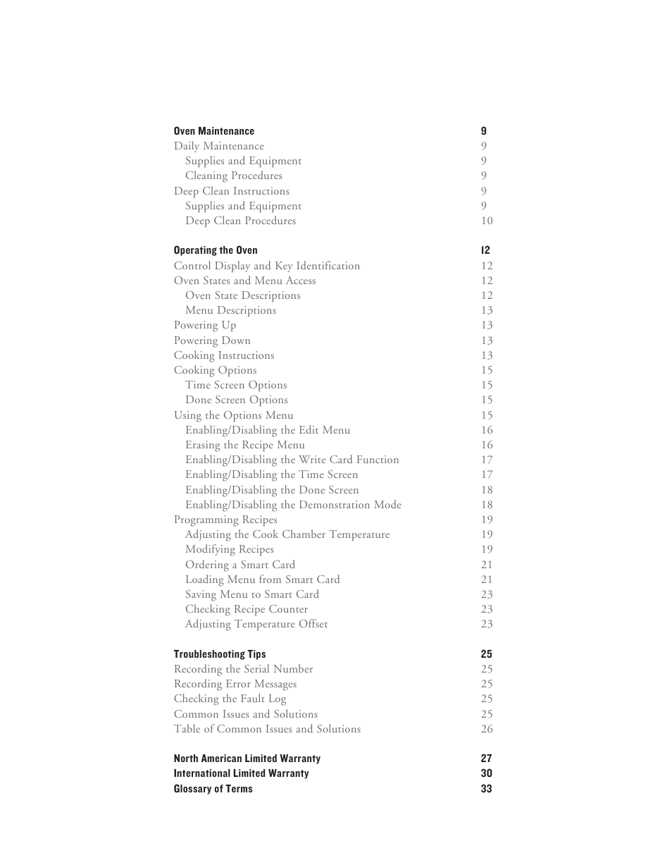 TurboChef Technologies High h Batch User Manual | Page 6 / 45