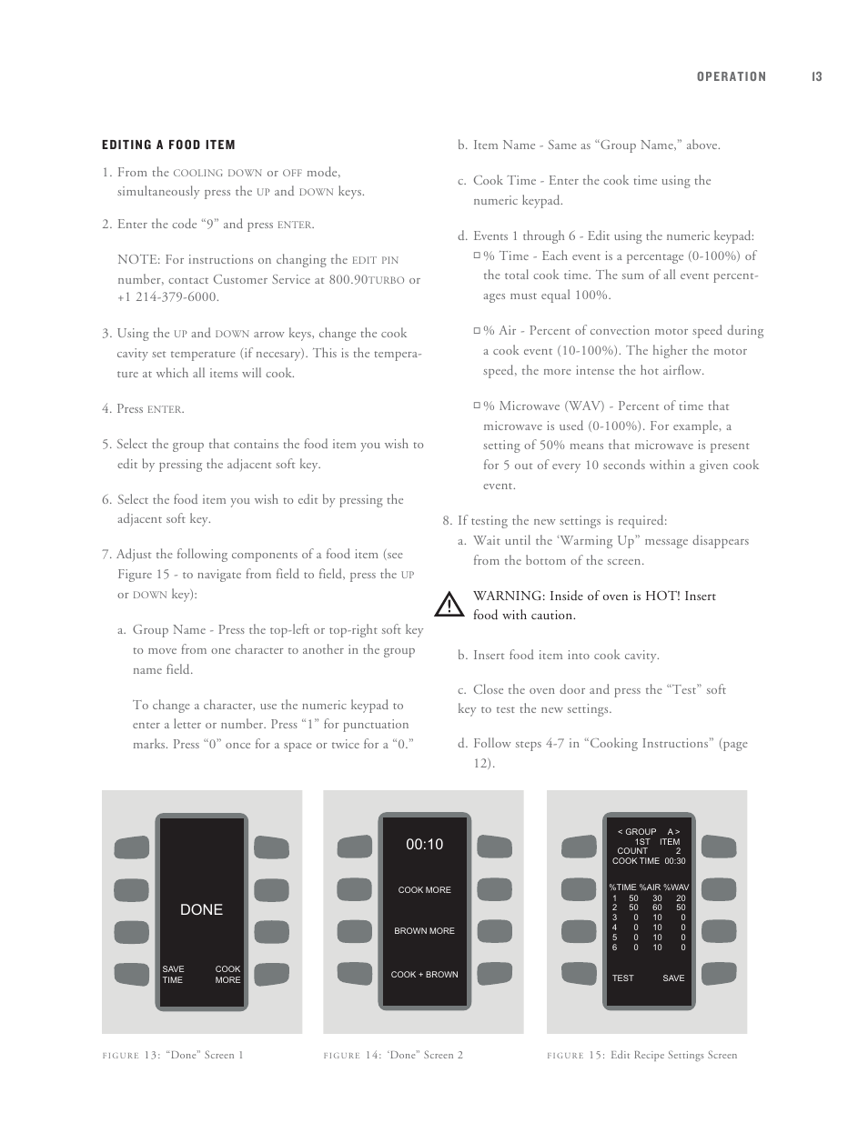TurboChef Technologies C3 User Manual | Page 17 / 32