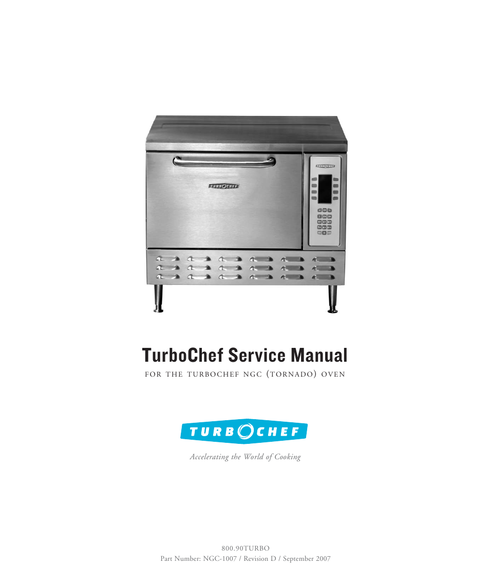 TurboChef Technologies TurboChef User Manual | 94 pages