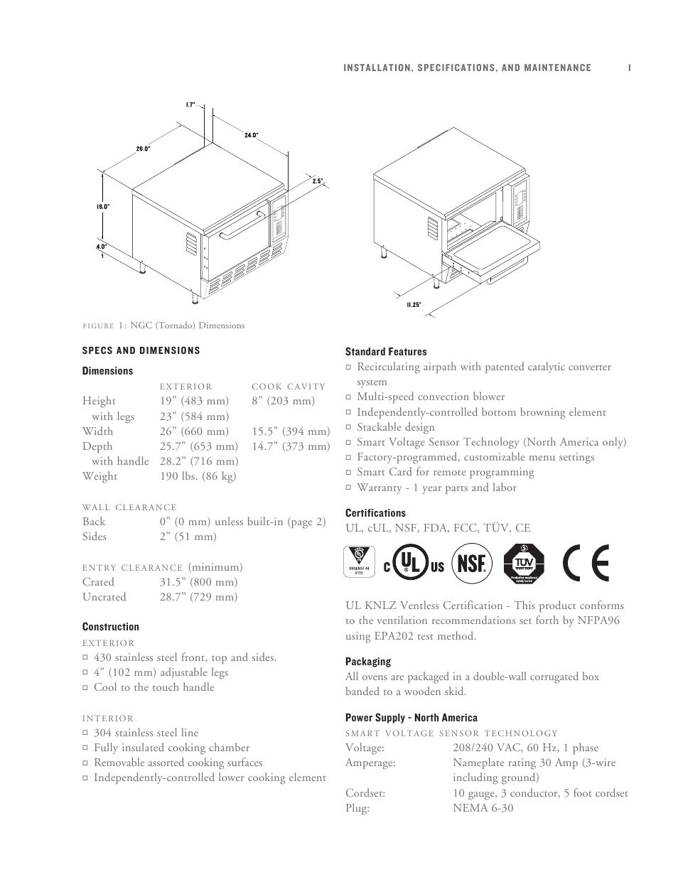 TurboChef Technologies TurboChef User Manual | Page 10 / 94