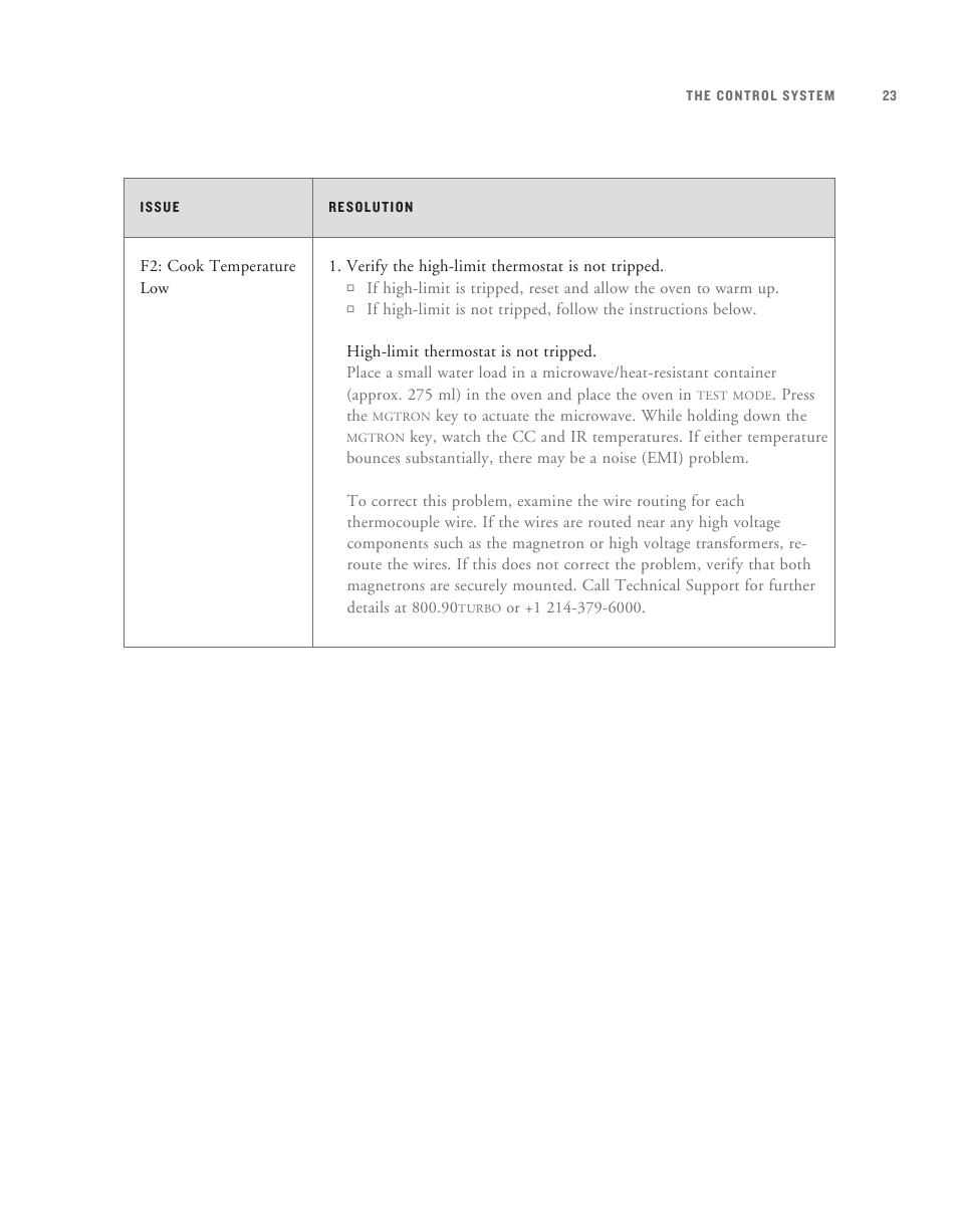 TurboChef Technologies TurboChef User Manual | Page 33 / 94