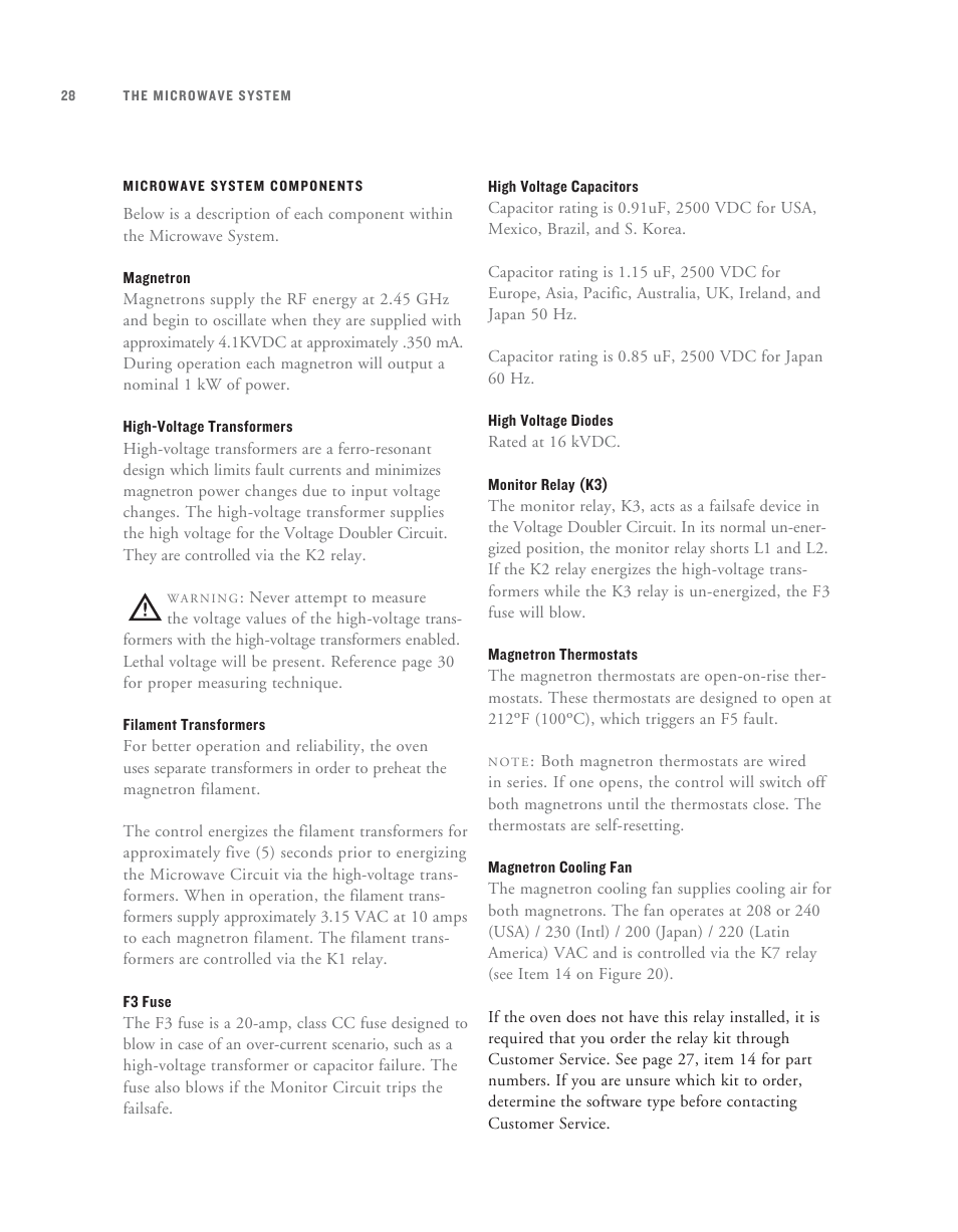 TurboChef Technologies TurboChef User Manual | Page 38 / 94