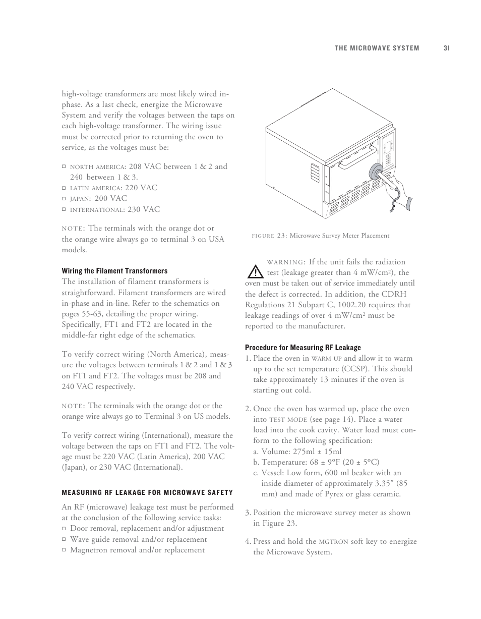 TurboChef Technologies TurboChef User Manual | Page 41 / 94