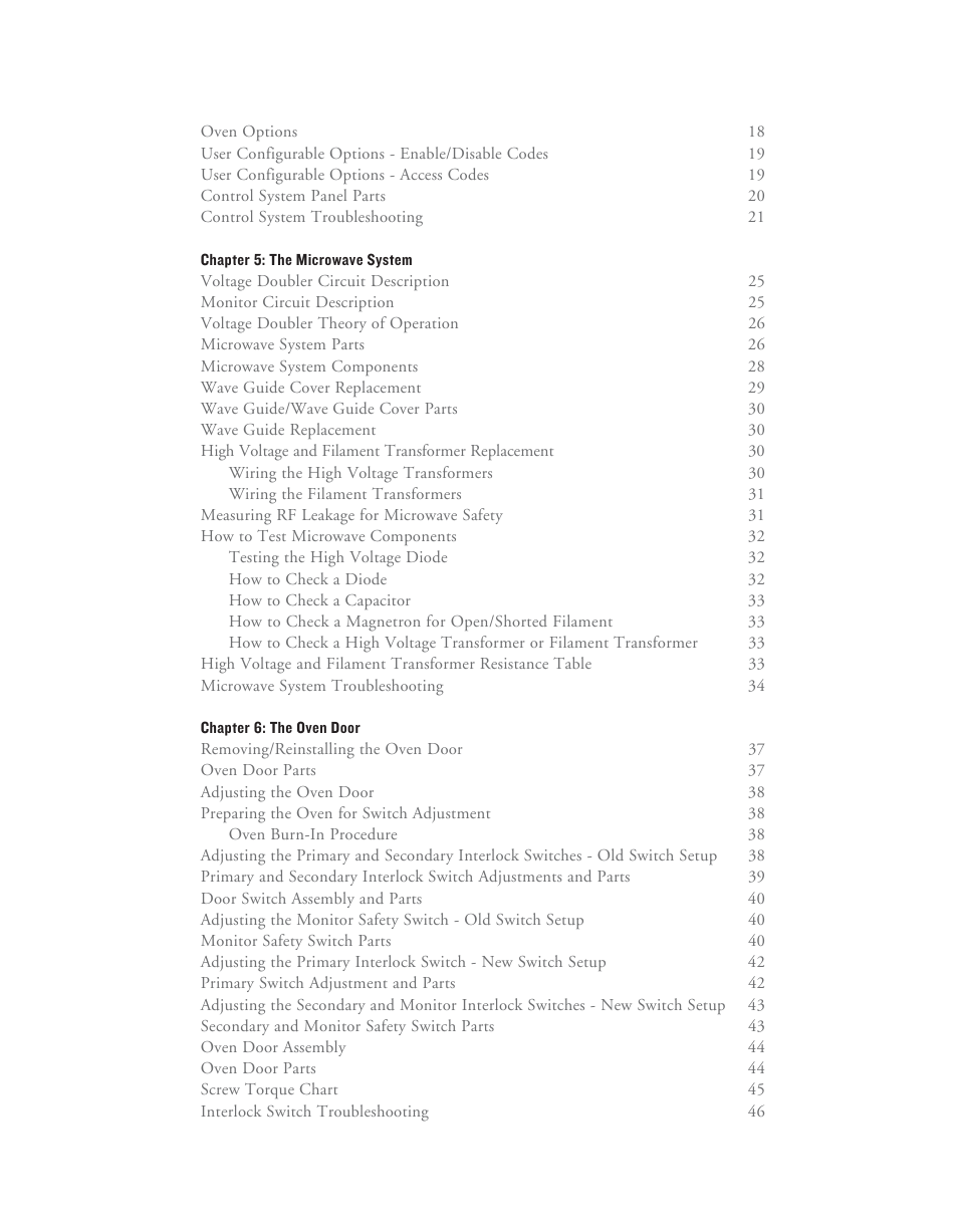 TurboChef Technologies TurboChef User Manual | Page 5 / 94