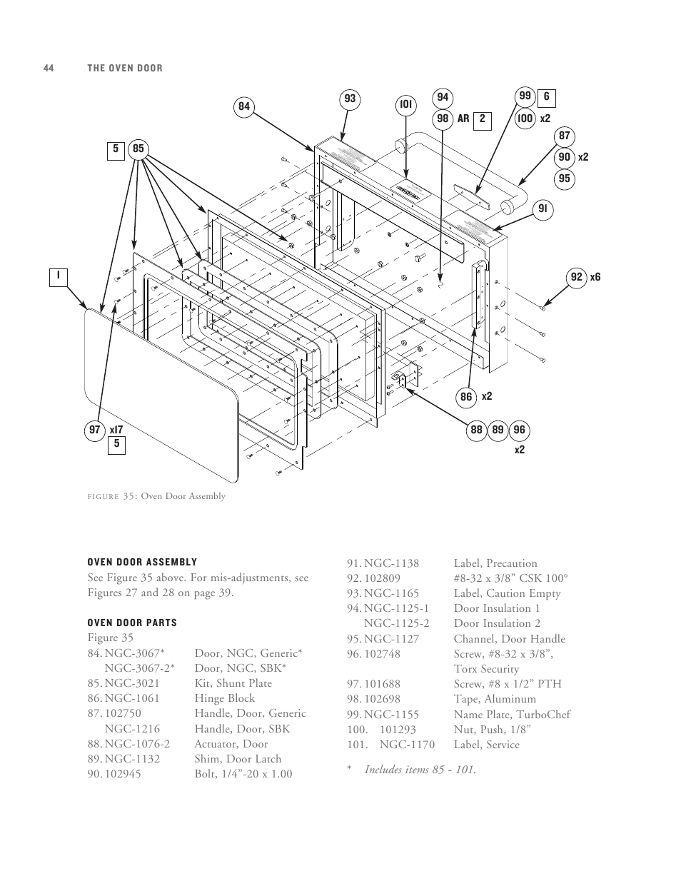TurboChef Technologies TurboChef User Manual | Page 55 / 94