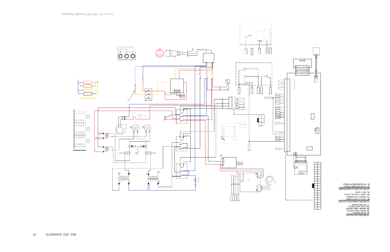 T2 t1, C2 c1, Ngc (uk) schematic 57 | 42 :ngcuk (tornado) schematic | TurboChef Technologies TurboChef User Manual | Page 70 / 94