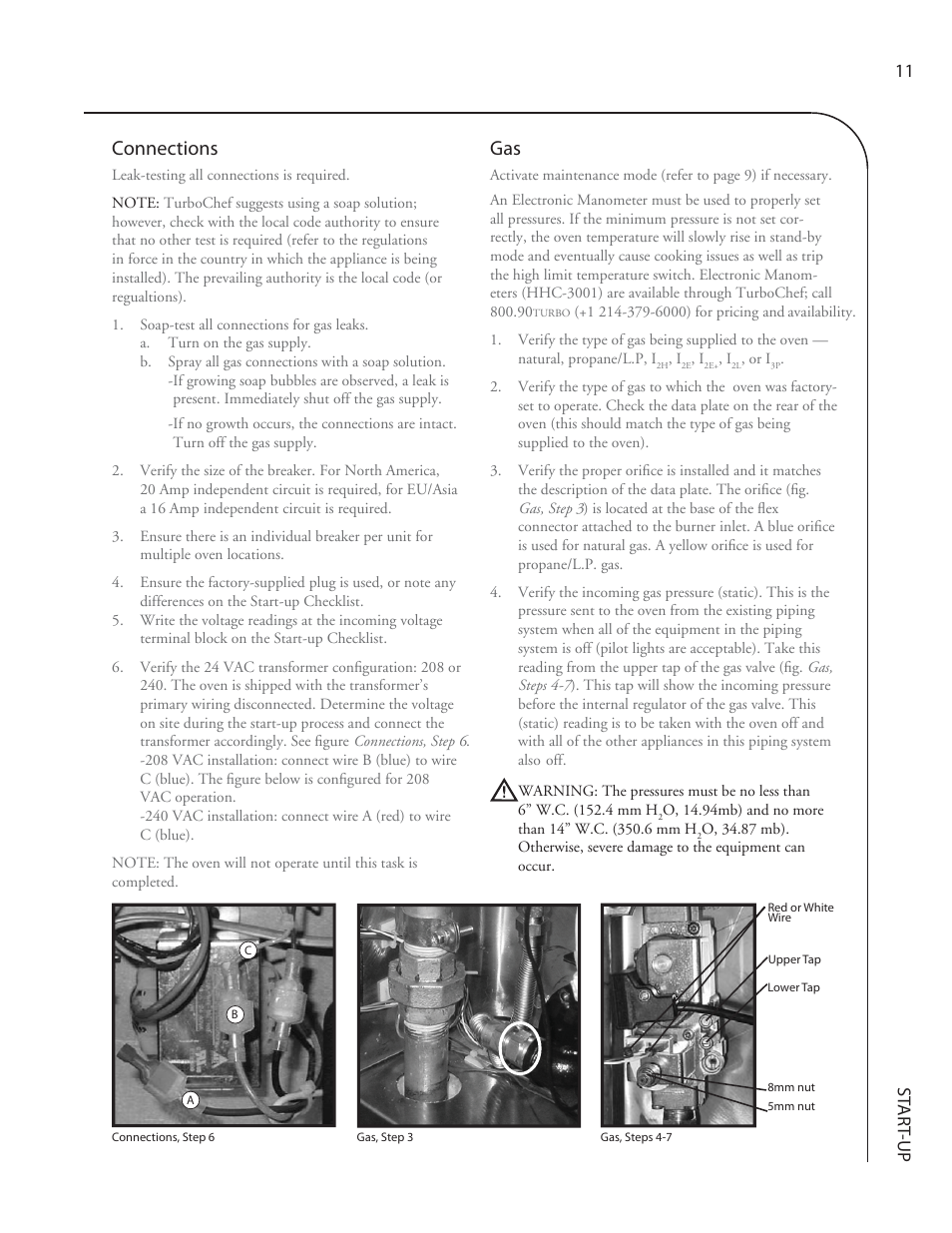 Connections | TurboChef Technologies 3240 User Manual | Page 15 / 22