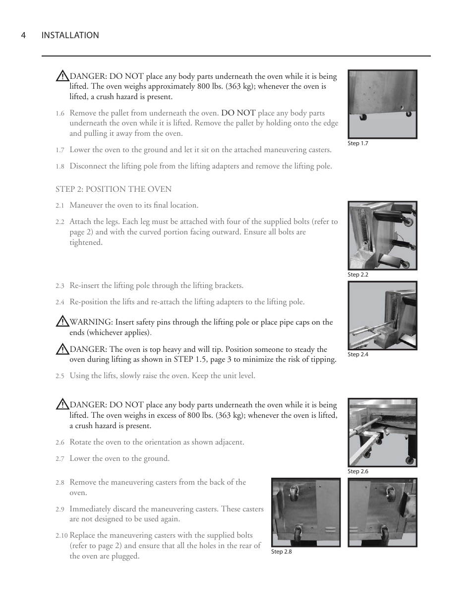 TurboChef Technologies 3240 User Manual | Page 8 / 22