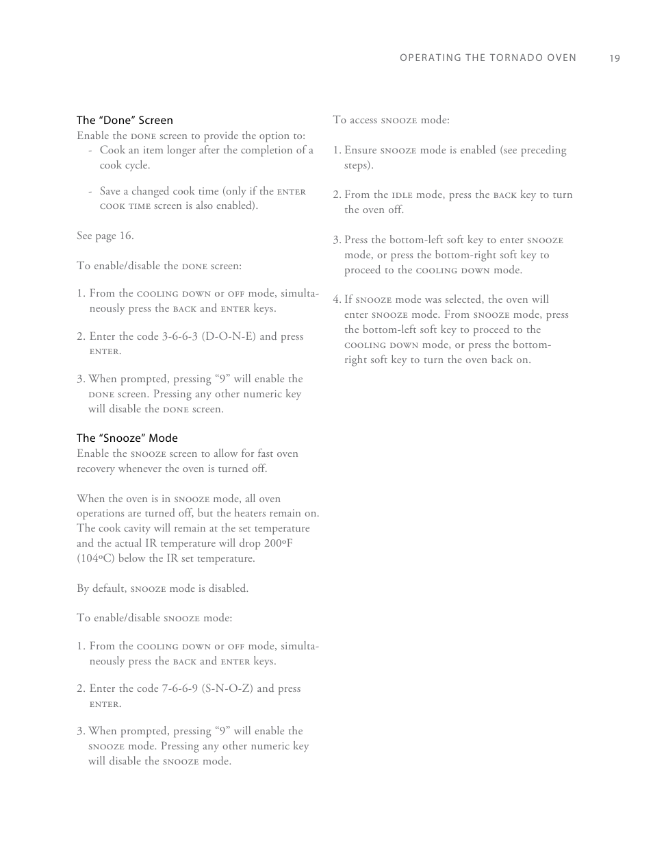 TurboChef Technologies Rapid Cook Oven Tornado User Manual | Page 27 / 44