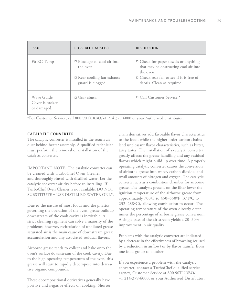 TurboChef Technologies Rapid Cook Oven Tornado User Manual | Page 37 / 44