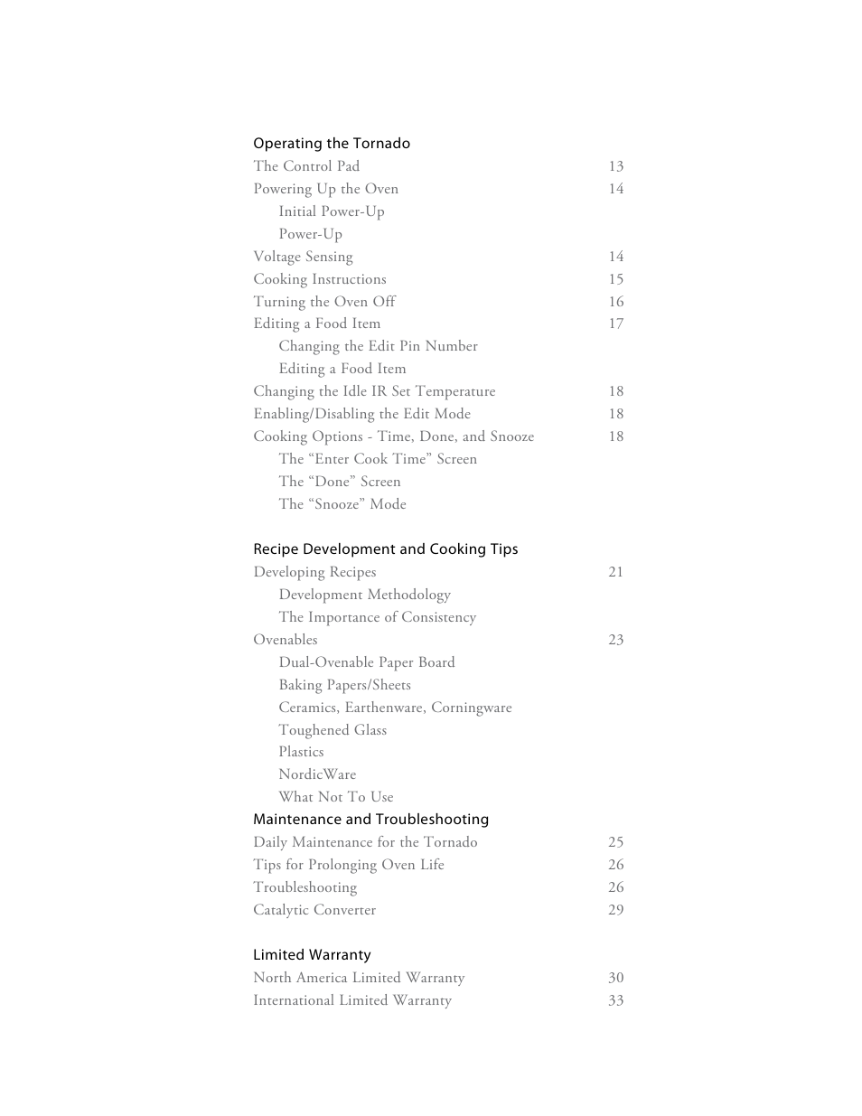 TurboChef Technologies Rapid Cook Oven Tornado User Manual | Page 6 / 44
