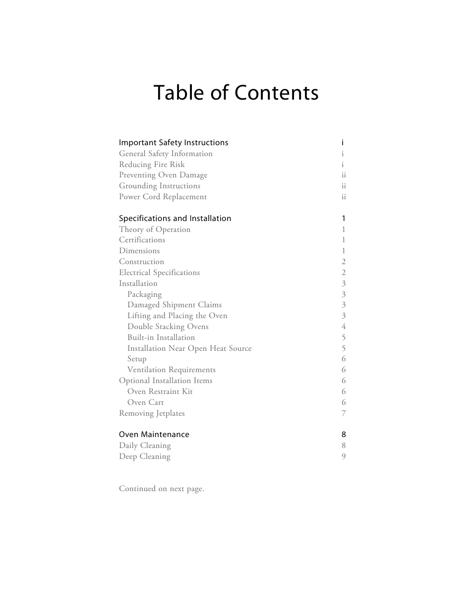 TurboChef Technologies High h Batch 2 User Manual | Page 5 / 36